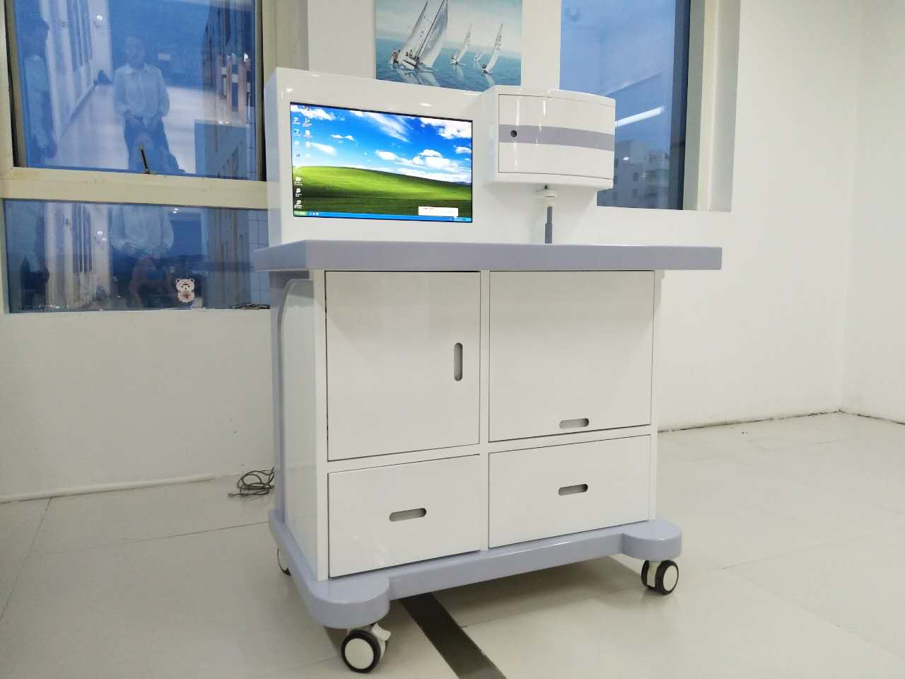 全自动微量元素分析仪走进邵阳寺门前社区卫生院