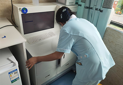微量元素测试仪怎么用的看看贵州盘州市第二人民医院操作安装